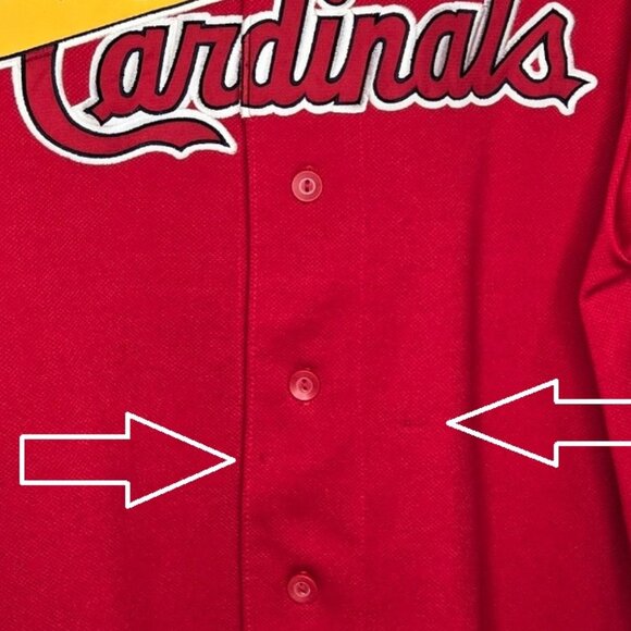 St. Louis Cardinals MLB Baseball Jersey Men's Embroidered Pujols Spell Out XL - Picture 8 of 8